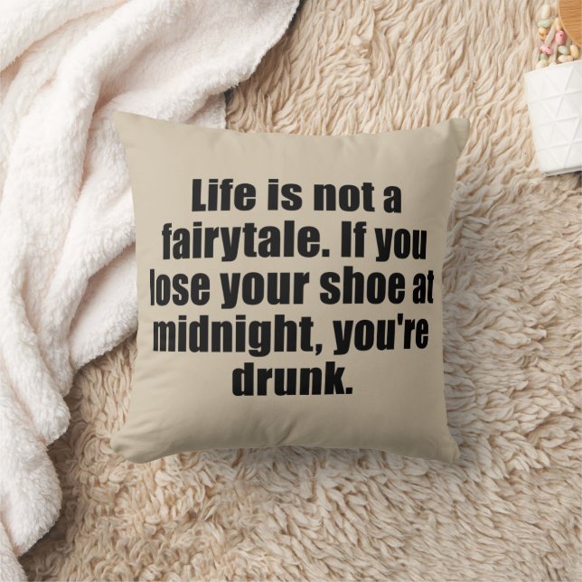 Funny sarcastic sayings famous quotes sarcasm throw pillow (Blanket)