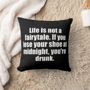 Funny sarcastic sayings famous quotes sarcasm throw pillow