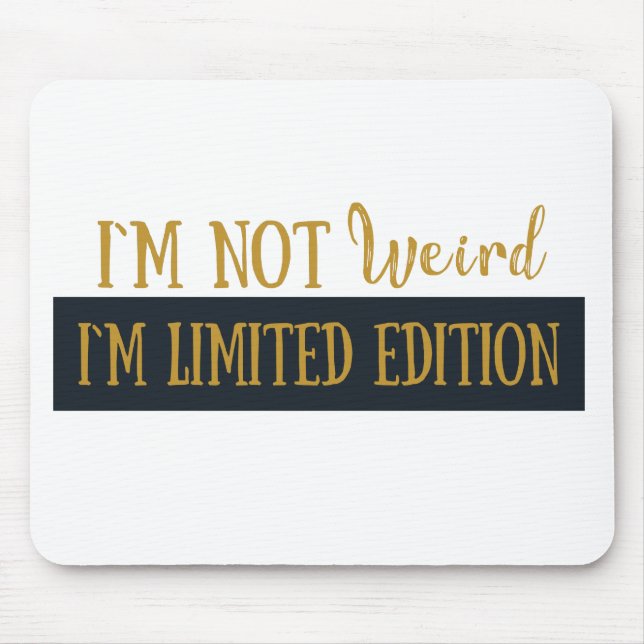 Funny sarcastic sayings introvert quotes mouse pad (Front)