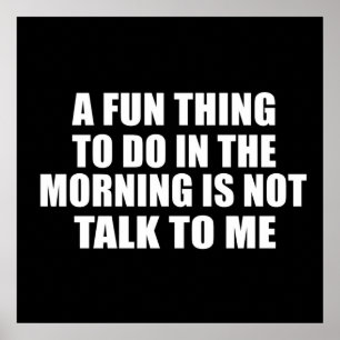 Funny sarcastic sayings introvert quotes poster