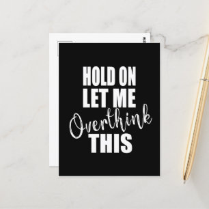 funny sarcastic sayings postcard