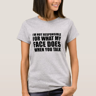 funny sarcastic sayings slogan T-Shirt