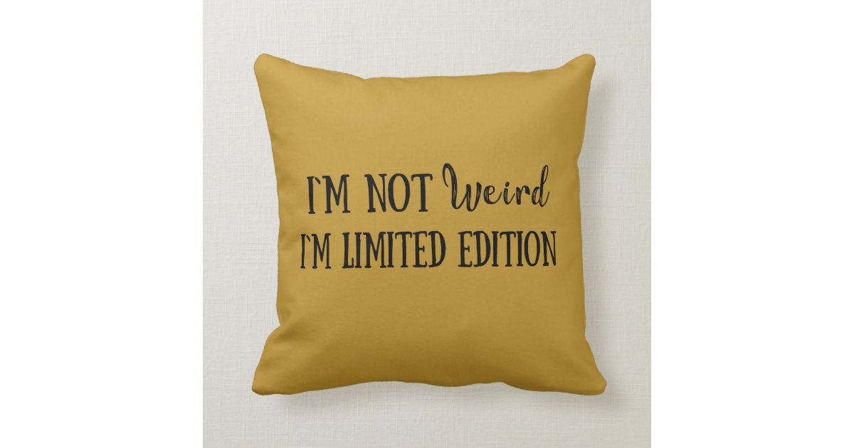 funny sarcastic sayings throw pillow