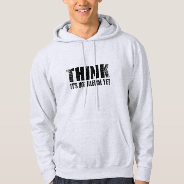 Funny sarcastic slogan adult humor sarcasm hoodie (Front)