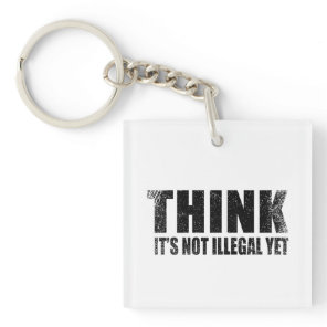 Funny sarcastic slogan adult humor sarcasm keychain