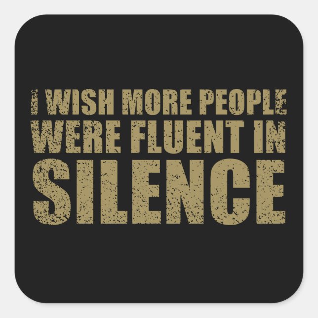 funny sarcastic slogan adult humor sarcasm square sticker (Front)
