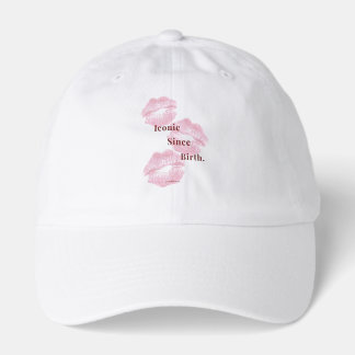 Funny Sarcastic T-Shirt - Kiss More Talk Less Hat