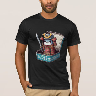 Funny Sardine Samurai Warrior Tee