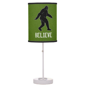 Funny Sasquatch Believe Accent Lamp