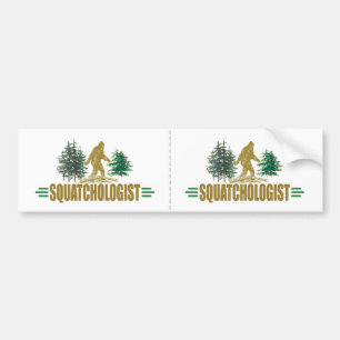 Funny Sasquatch   Big Foot   Believe! Bumper Sticker