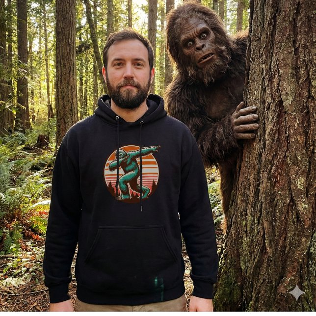 Funny Sasquatch Bigfoot Dabbing Personalized Hoodie (Creator Uploaded)