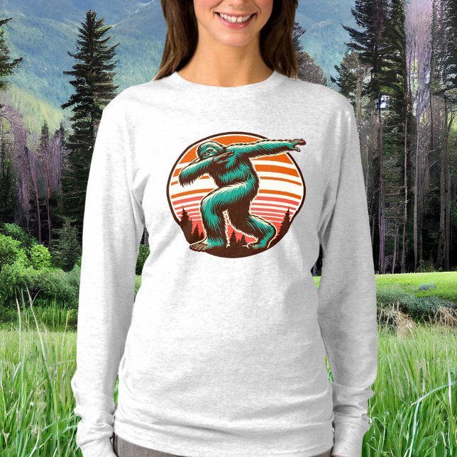 Funny Sasquatch Bigfoot Dabbing Personalized T-Shirt (Creator Uploaded)