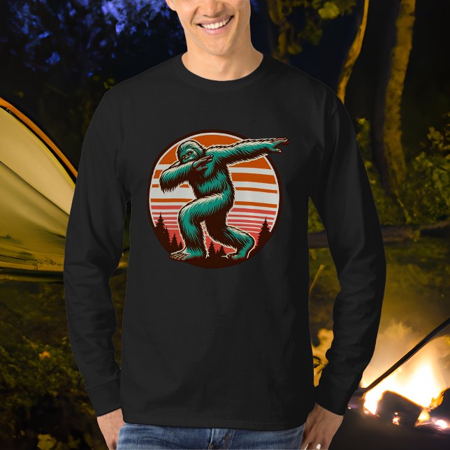 Funny Sasquatch Bigfoot Dabbing Personalized T-Shirt (Creator Uploaded)
