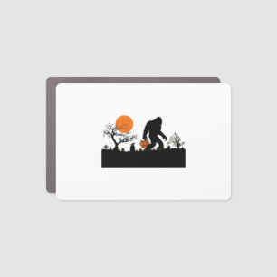 Funny Sasquatch Bigfoot Halloween Costume T-shirt Car Magnet
