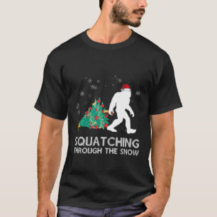 Funny Sasquatch Christmas T-Shirt