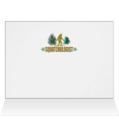 Funny Sasquatch, Squatchin, Squatching, Believer Cards (Inside Horizontal (Top))
