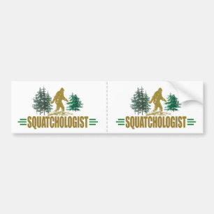 Funny Sasquatching, Sasquatch Hunter's Bumper Sticker