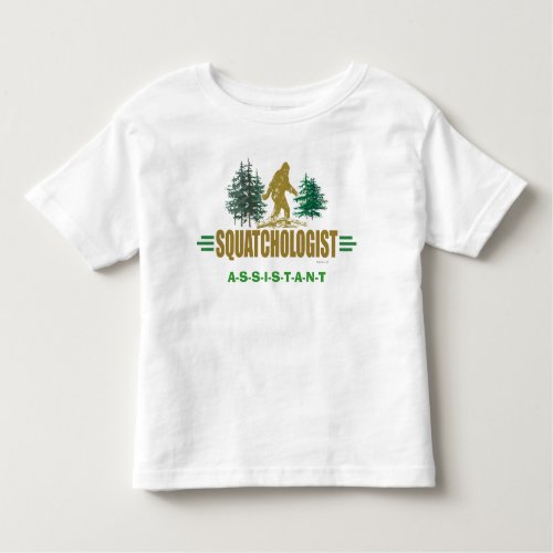 Funny Sasquatching Sasquatch Hunters Toddler T_shirt