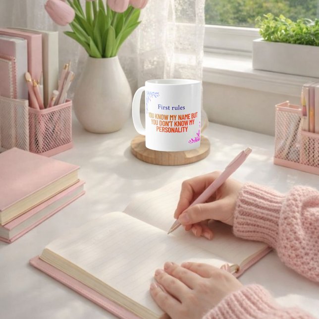 Funny Sassy Attitude Quote Coffee Mug - Personalit (Creator Uploaded)