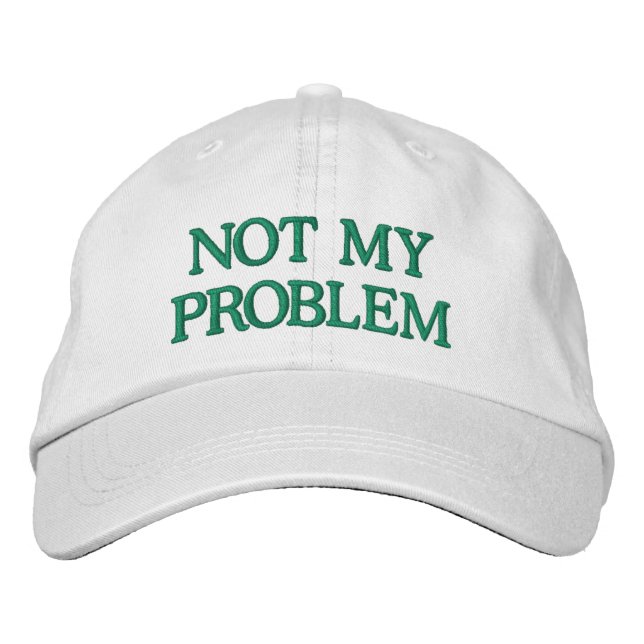Funny Sassy Sarcasm Snarky Quote Saying Custom  Embroidered Baseball Cap (Front)