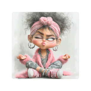 Funny Sassy Yoga Art
