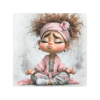 Funny Sassy Yoga Art