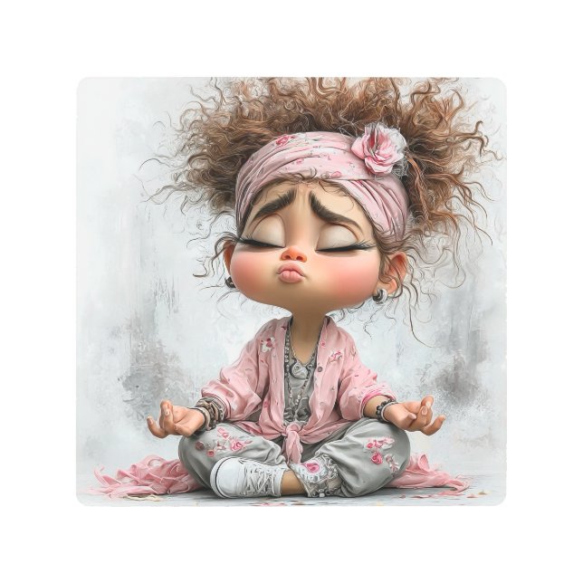Funny Sassy Yoga Art (Front)