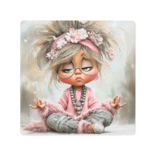 Funny Sassy Yoga Art