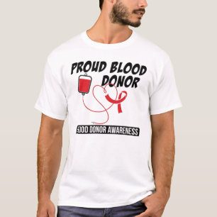 Funny Save Life Donation Blood Donor Awareness T-Shirt