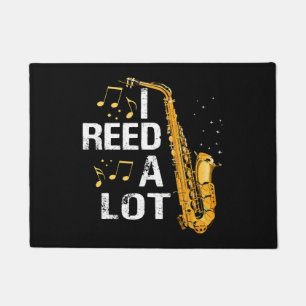 Funny Saxophone Doormat
