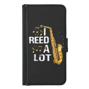 Funny Saxophone Samsung Galaxy S5 Wallet Case