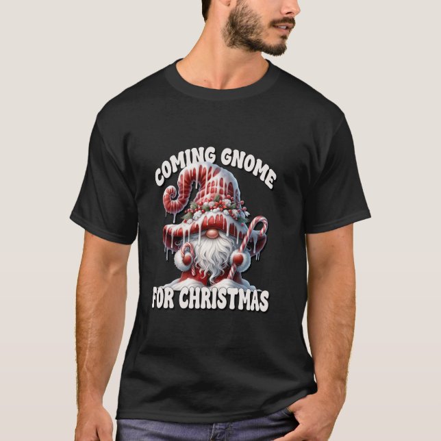 Funny Saying Christmas Pun For Women And Men Cute  T-Shirt (Front)