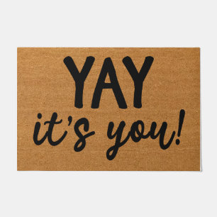 Funny Saying Doormat, Funny Welcome Mat