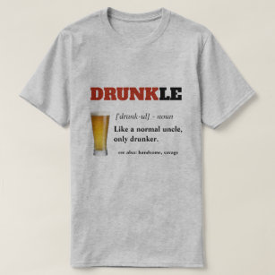 Drunkle Like a Dad Only Drunker - Personalized Gifts Custom Beer