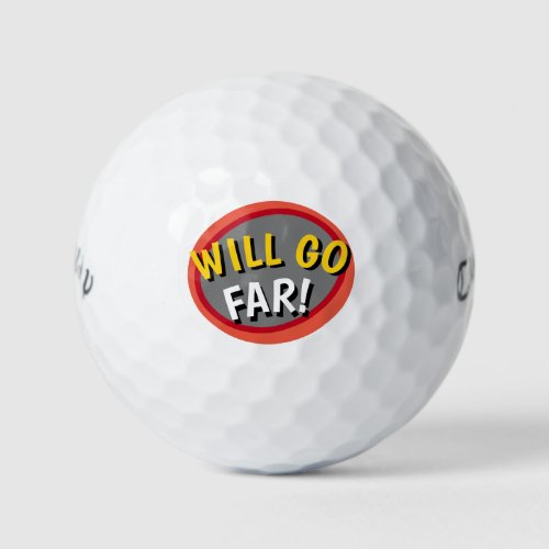 Funny Saying Golf Balls