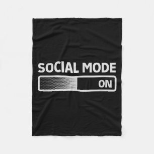 Funny Saying Humor Sarcastic Quote Men Women Fleece Blanket