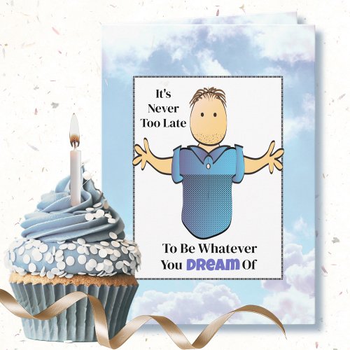  Funny Saying Male Cartoon Humorous Birthday