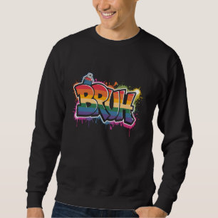 Funny Saying Meme Bruh Graffiti Street Art Mens &  Sweatshirt