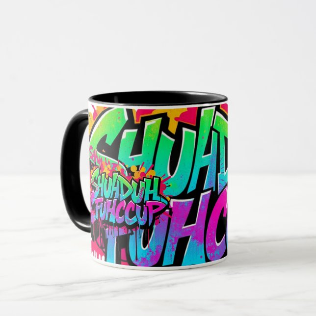 Funny Saying Modern Coworker Birthday Quote Two-To Mug (Front Left)
