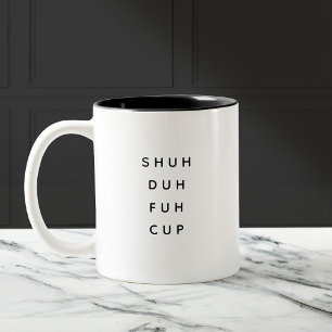 Funny Saying Modern Coworker Birthday Quote Two-Tone Coffee Mug