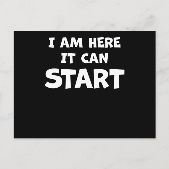 Funny Saying Naughty Fun Sarcasm Irony Joke Gift Postcard (Front)