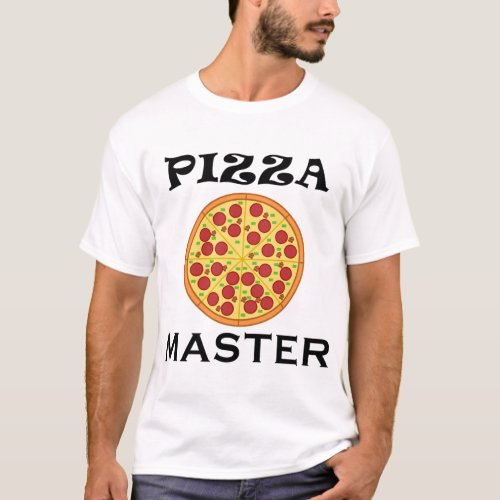 Funny Saying Pizza Making Hobby Chef  T_Shirt