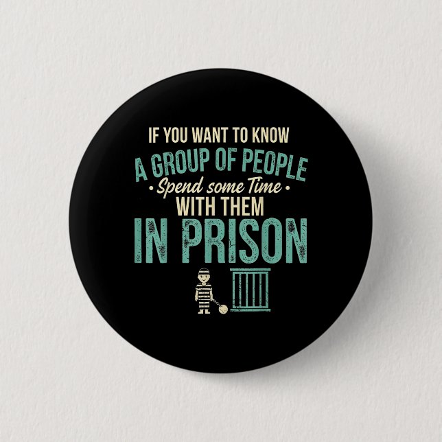 Funny Saying Sarcasm Introvert Sarcastic Joke Button (Front)