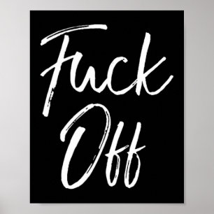 Funny Saying Sarcastic Quote Loner Joke Gift For O Poster