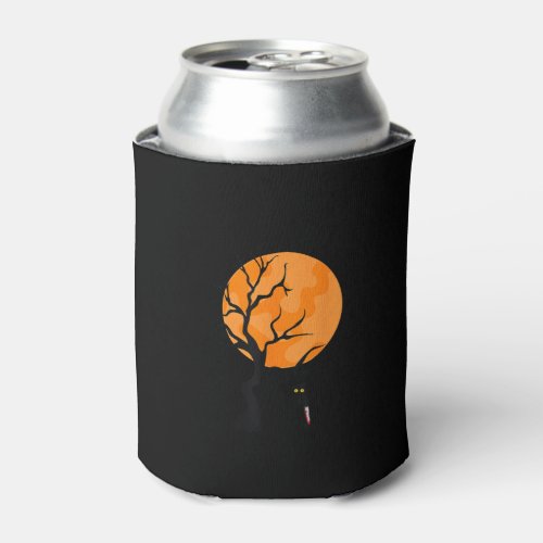 Funny Saying Spooky Season Halloween Cat Lover Wom Can Cooler