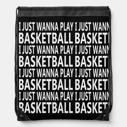 Funny sayings about baskteball player drawstring bag