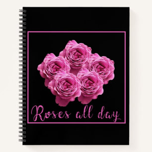 Funny sayings about roses and love notebook