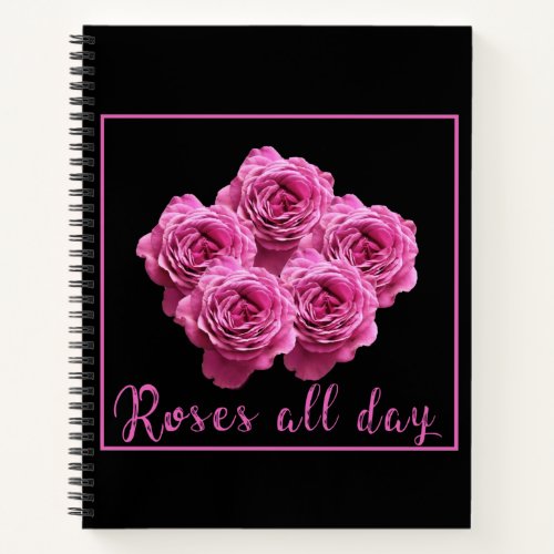 Funny sayings about roses and love notebook