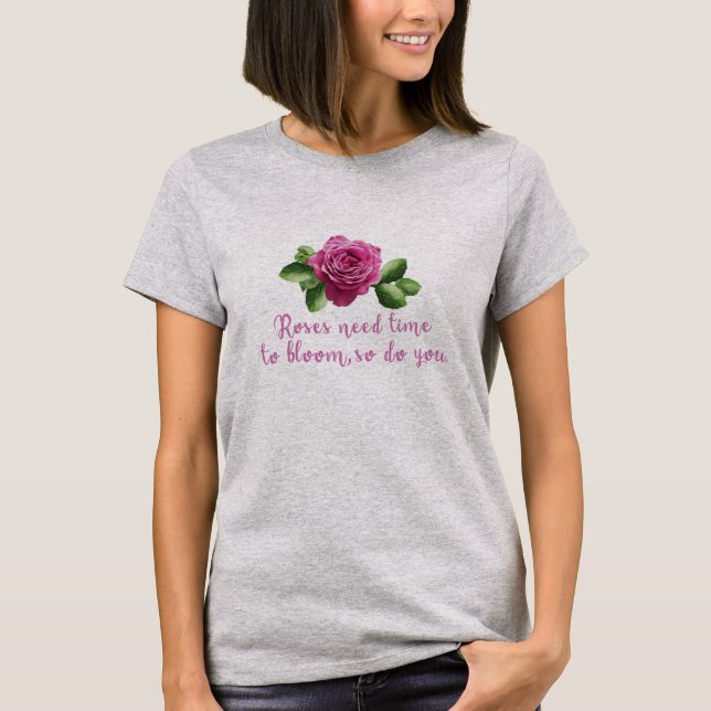 Funny sayings about roses and love T-Shirt (Front)
