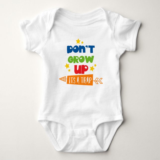 Funny Sayings Baby Bodysuits / Shirts (Front)